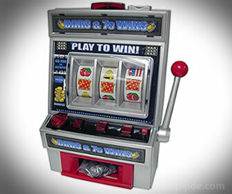 Игровые автоматы могут выдавать случайный приз.