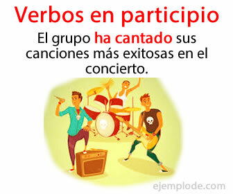Example of Verbs in Participle