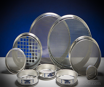 Sieves of different sizes