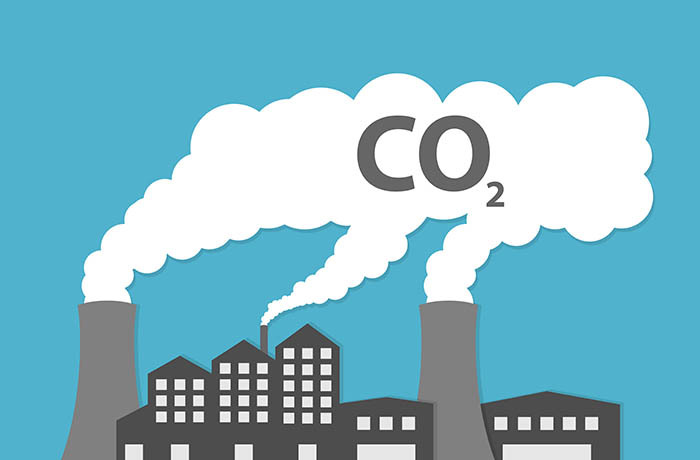 Továrny a znečištění ovzduší.