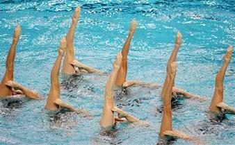 Definícia synchronizovaného plávania