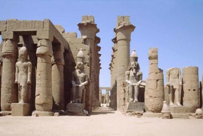 Definícia chrámu v Luxore