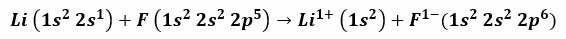Fórmula de ligação iônica