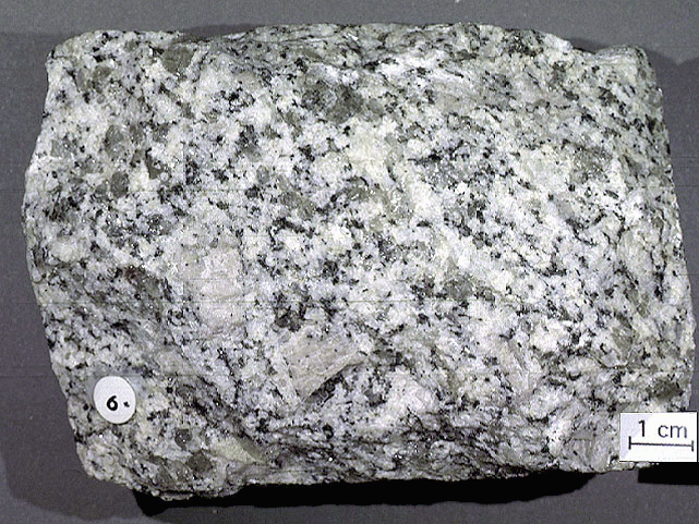 Monzonite rock