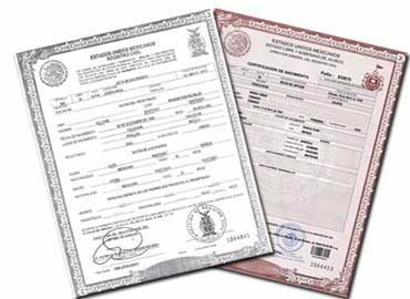 Definizione di certificato di nascita