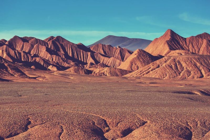 Argentinská puna - poušť
