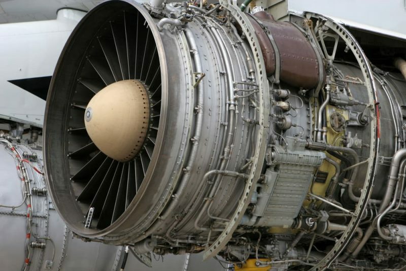 turbina para aeronaves de indústria pesada