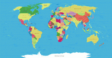 Zemljevid sveta-2