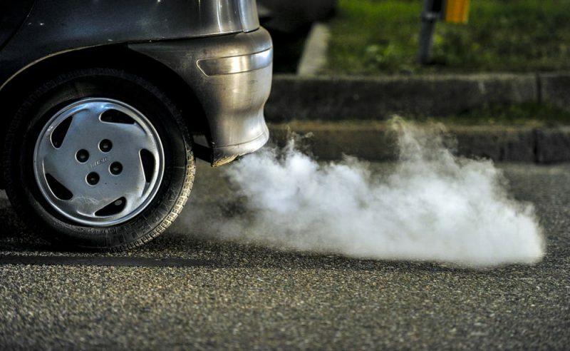 gaz de pollution automobile