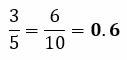 Os decimais são baseados no denominador 10.