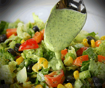 Contoh Saus Salad Campuran Heterogen