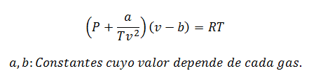 Ecuația Berthelot pentru calcularea gazelor reale la presiuni ridicate