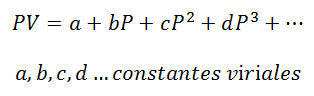 Virijalna jednadžba i njene konstante