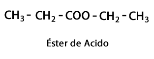Molécula de Ester Orgânico