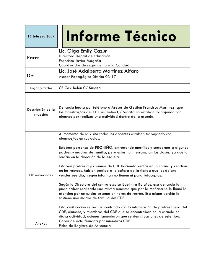Definition of Technical Report