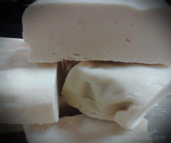 Soap created with the help of Caustic Soda