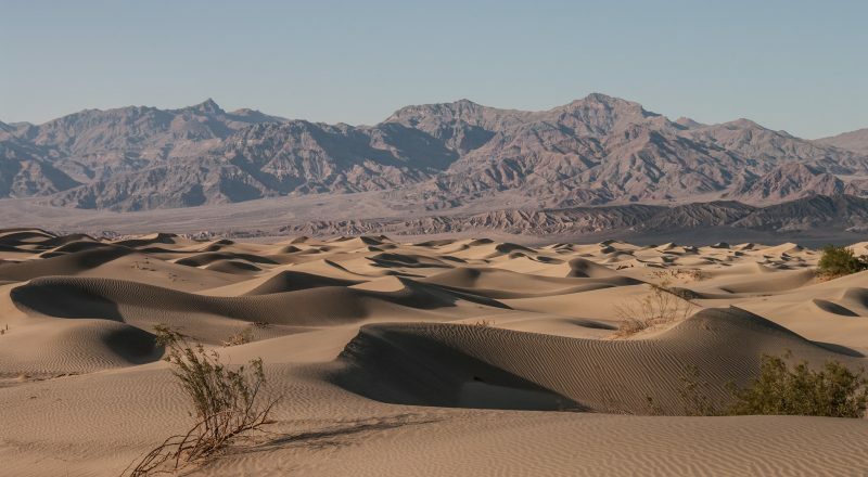 Death Valley - Geografiske depressioner