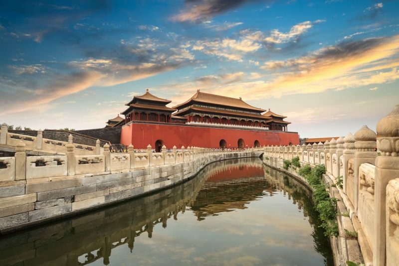 中国の紫禁城-人工景観