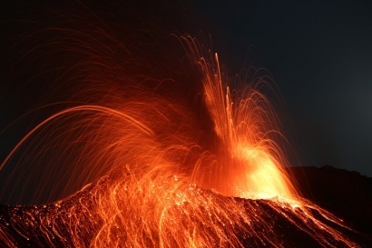 Définition de l'éruption volcanique