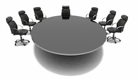 Uma mesa redonda e suas características
