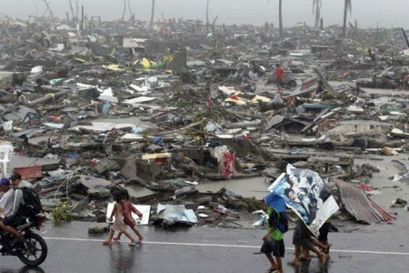 Définition du typhon Haiyan