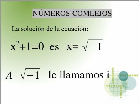 Définition des nombres complexes