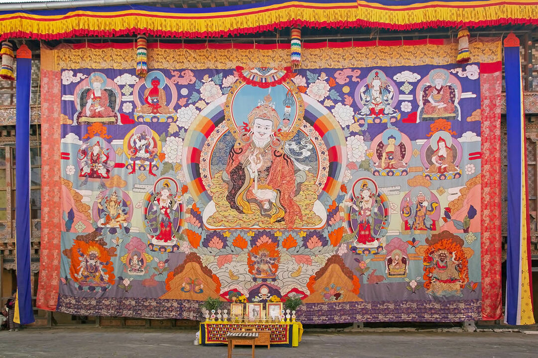 Definição de Pintura Thangka