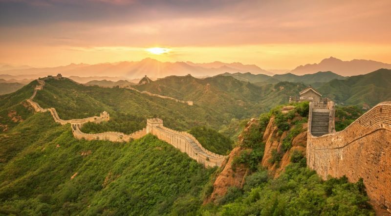 lielā Ķīnas siena - ainava